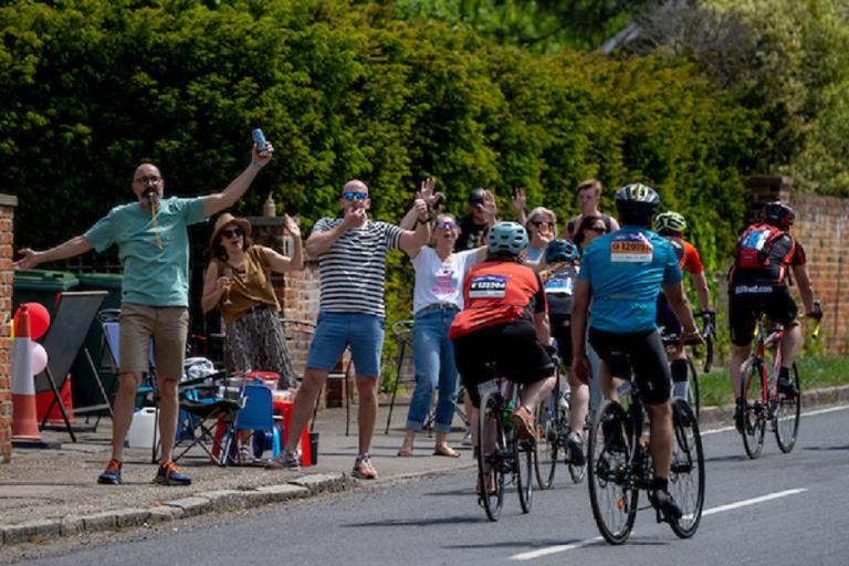 Scene from RideLondon Essex 2023